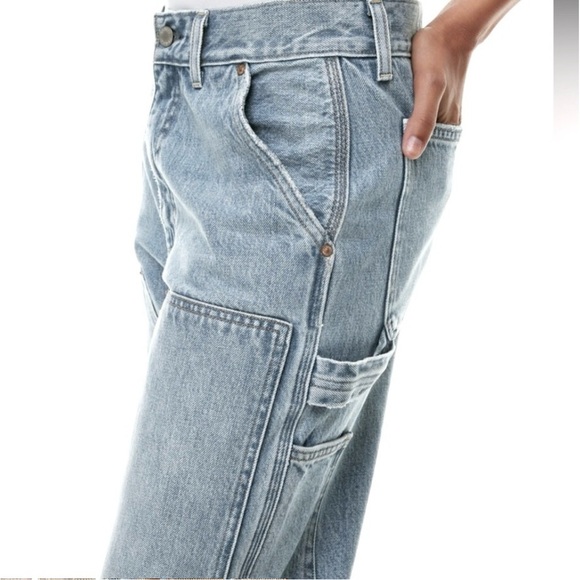 Denim Forum Low Rise Carpenter Jeans - Picture 2 of 14